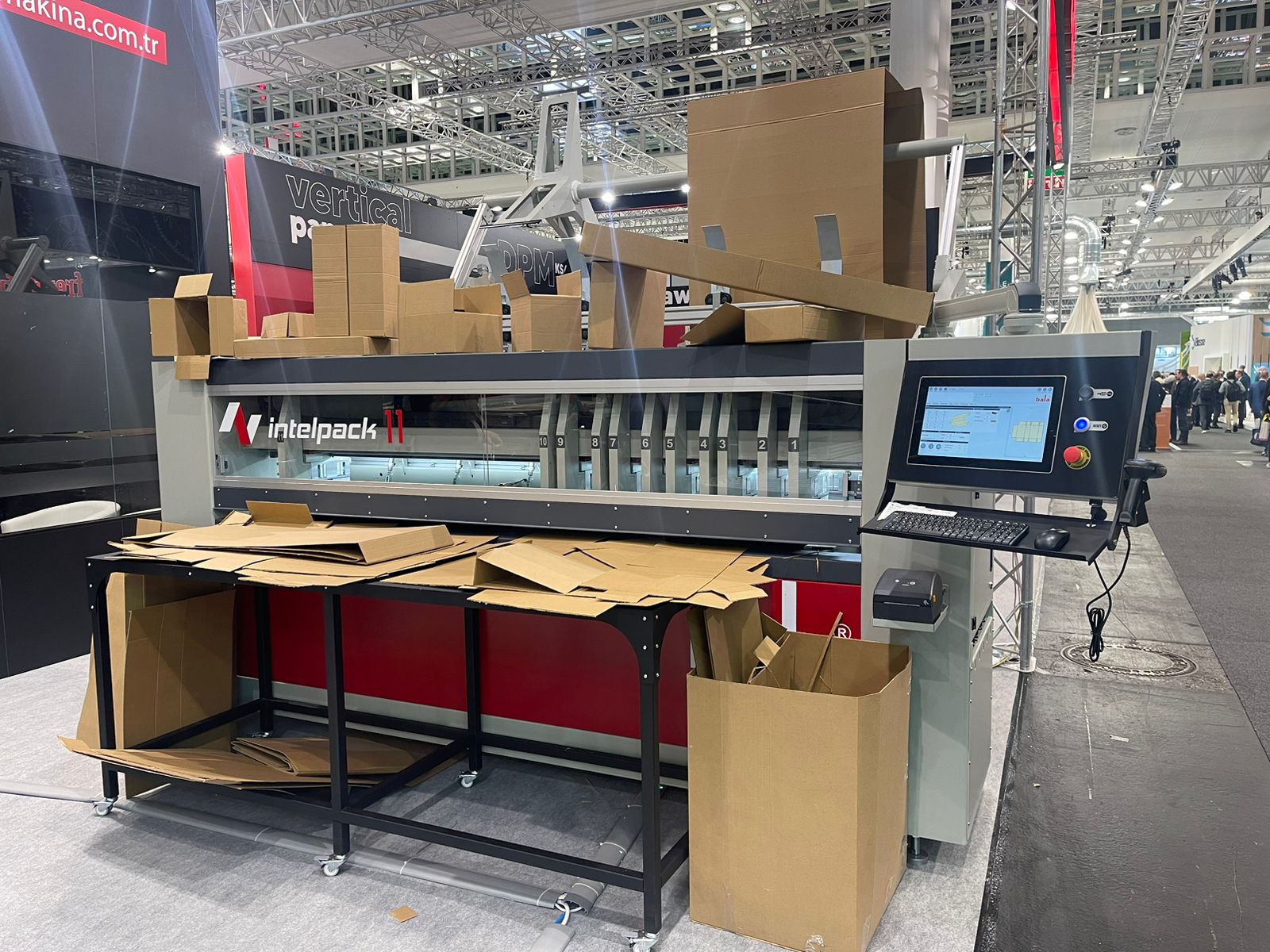 Cardboard Box Cutting Machine, BALA, Intelpack 11 Pro Roos Group